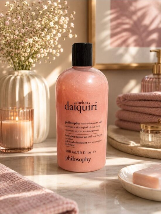 Philosophy Other - NEW Philosophy Melon Daiquiri Body Wash Shower Gel & Bubble Bath 16oz 480ml Skin